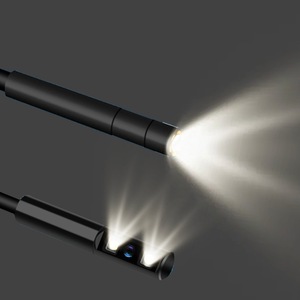 2.4 Inch Pipe Endoscope 5.5mm Lens With Screen And Handle For Pipeline Inspection White Led Lighting 200w Pixels - Product Image 1