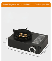 Réchaud à gaz butane portable mini pour pique-nique en plein air, voyage, camping