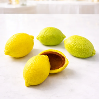 Moule en silicone citron pour chocolat, plâtre, savon, qualité alimentaire, réutilisable, pour savon artisanal, chocolat, pâtisserie