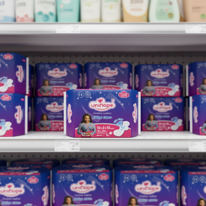 <span class=keywords><strong>Toallas</strong></span> Sanitarias de Algodón Suave Unihope, <span class=keywords><strong>Toallas</strong></span> Femeninas con Alas Súper Absorbentes, <span class=keywords><strong>Toallas</strong></span> Menstruales a Prueba de Fugas <span class=keywords><strong>para</strong></span> Mujeres - Product Image 1