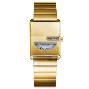 Custom Logo Luxury Design Waterproof Square <b>Case</b> Butterfly Buckle Band Quartz <b>Watch</b> Women Private Label 26mm Dial - Product Image 4