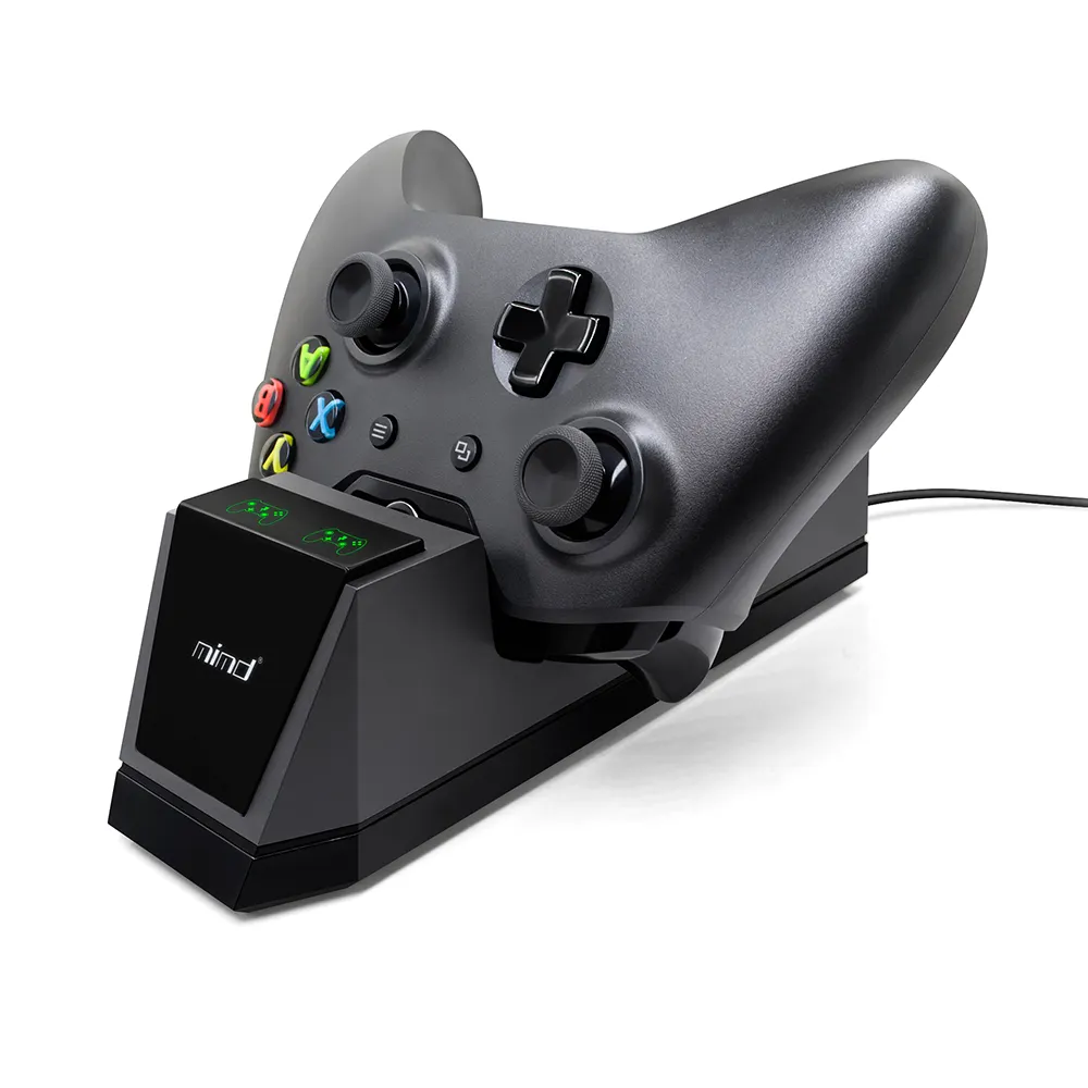 새로운 충전 스테이션 충전식 배터리 팩 Xbox One X 무선 컨트롤러