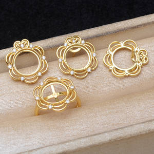 Boucle d'oreille en argent S925 en forme de feuille d'érable avec support creux en branche de saule de 8-9 mm, accessoires de bricolage, trouvailles et composants de bijoux - JG6008 - Product Image 1