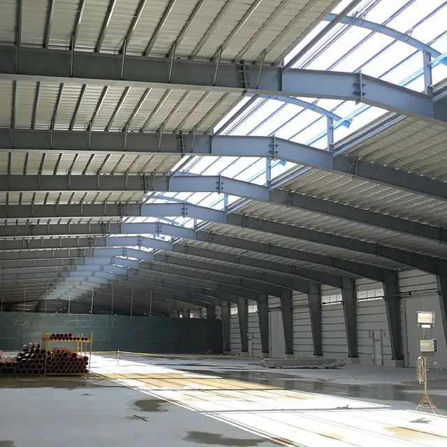 Conception de construction métallique bon marché structure en acier entrepôt/hangar/bâtiment/prix usine