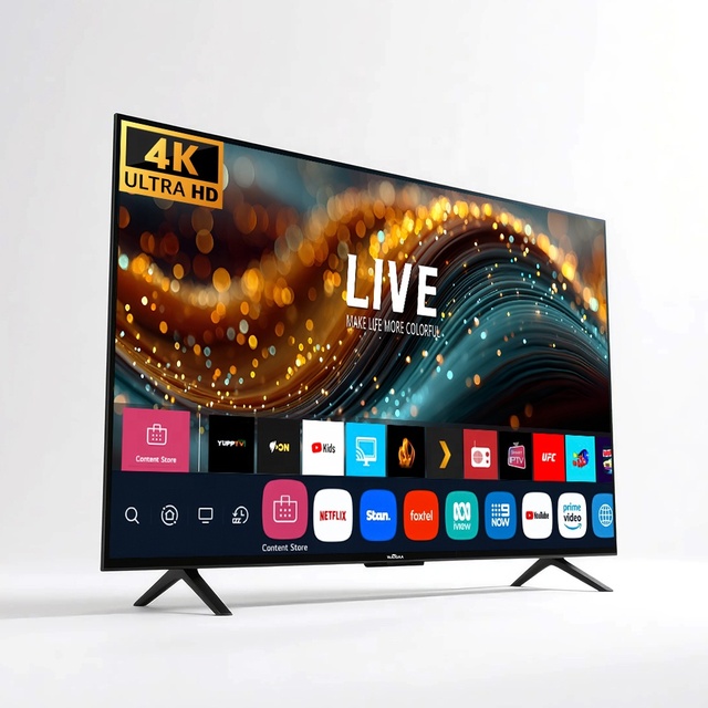 Inteligente 4K/8K OLED TV LED Con for Bluetooth Smart TV Curva De 42 a 85 Pulgadas 120Hz Refresh Rate Para Hoteles