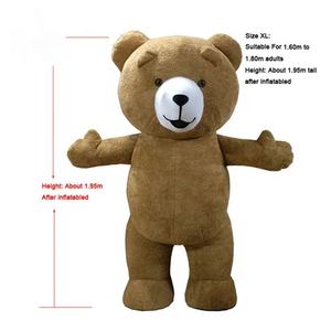 Oso inflable <span class=keywords><strong>de</strong></span> dibujos animados mascota oso ropa adulto mascota traje <span class=keywords><strong>de</strong></span> muñeca - Product Image 6