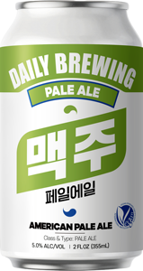 Cerveza Artesanal Coreana Daily Wheat en Lata de 355ml, Caja de 24 Unidades, Premium Sin Filtrar, 5% ABV, Cerveza de Lúpulo, Venta al Por Mayor para Exportación - Product Image 4