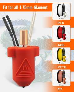 Kit de bloc chauffant en céramique adapté à l'imprimante Ender 3 <span class=keywords><strong>V3</strong></span> KE, avec buse en acier trempé - Product Image 4