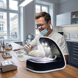 Colector de Polvo Dental Portátil Profesional con Unidad de Succión de Plástico para Odontología, Joyería y Pulido de Uñas - Product Image 2