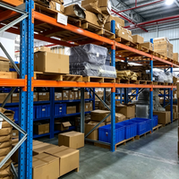 Système de rayonnage industriel robuste pour palettes, étagères personnalisées pour entrepôt et garage 7