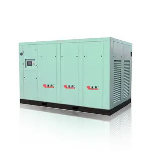 Tipo industriale a secco compressore d'aria a vite tipo industriale a vite aria compressa senza olio compressore aria per industrie macchina pompa Booster OEM