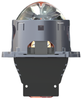 Ensemble de phares à LED laser universels VAHID MS2 Bi LED, projecteur laser, faisceau haut et bas assisté par laser, lentille de phare LED pour la modification de voitures