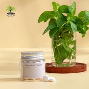 Tabletas de Pasta Dental Masticables Blanqueadoras PAP, Sin Flúor, Ecológicas, para Cuidado <span class=keywords><strong>Bucal</strong></span>, <span class=keywords><strong>Precio</strong></span> de Fábrica OEM de Marca Privada - Product Image 1