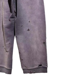 <span class=keywords><strong>Pantaloni</strong></span> Finch Garment <span class=keywords><strong>Stone</strong></span> Wash con Orlo Sfilacciato, Patchwork Distressed, <span class=keywords><strong>Pantaloni</strong></span> Larghi da Uomo - Product Image 3
