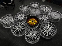HADISON 3 pièces roues forgées 20 21 22 23 24 26 pouces 6061-T6 aluminium Suv Pick-up roues de voiture tout-terrain jantes