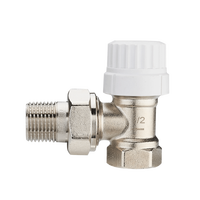 Vanne thermostatique de radiateur pour chauffage au sol avec norme CE
