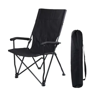 Wholesale Customized Light Weight Ground Picnic Chair Back High Relax Outdoor Camping Leisure Chair