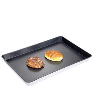 パン焼きパン,市販使い捨て金属製ノンスティック長方形60x40オーブン固有ケーキ - Product Image 5