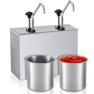 Factory Direct Hot Chocolate Sauce <b>Warmer</b> Dispenser 3L Commercial Warm Sauce Dispenser Cheese Dispenser with Pump for <b>Buffet</b> - Product Image 1