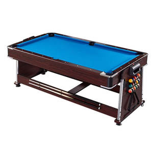 ホットセール 4 in 1 マルチゲームテーブル 回転式コンボゲームテーブル 回転式マルチゲームテーブル（プール、卓球、エアホッケー、ダイニング付き） - Product Image 2