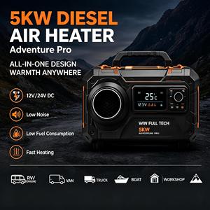 เครื่องทำความร้อนดีเซลแบบพกพา WIN FULL TECH Adventure Pro 5KW - Product Image 2