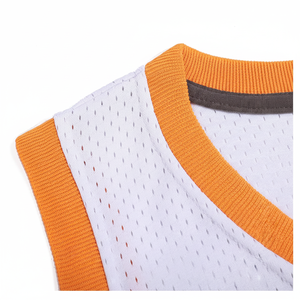 Pullonsy hommes col en V maille athlétique basket-ball maillot Hip Hop sport débardeur pour les fans - Product Image 1