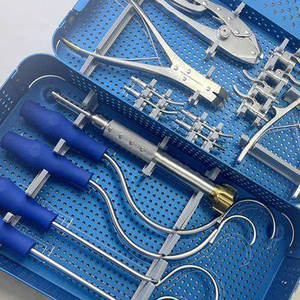 Instruments orthopédiques en acier inoxydable, ensembles d'instruments chirurgicaux manuels, fragments grands et petits, instruments orthopédiques de haute qualité - Product Image 2