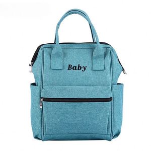 Sac à langer imperméable multifonctionnel, sac à dos de shopping pour maman et bébé, sac à langer à double bandoulière, échantillon gratuit - Product Image 5
