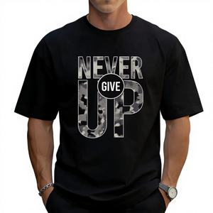 Camiseta Oversize Casual de Algodón 100% Vintage para Hombre, 180 Gramos, Estampado por Transferencia Térmica, Lote a Granel, Envío Rápido desde EE. UU. - Product Image 1