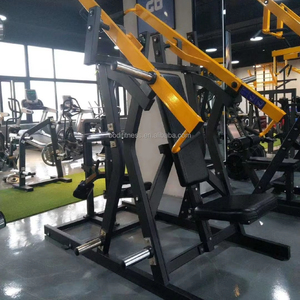 Venta al por mayor ejercicio máquina de entrenamiento de fuerza gimnasio comercial equipo de fitness placa cargada Iso-Lateral <span class=keywords><strong>pecho</strong></span>/espalda - Product Image 1