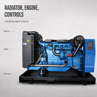 Générateur diesel Baudouin 30kW 40kW 50kW 60kW 90kW 100kW silencieux triphasé CE