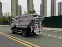 Camion compacteur de déchets diesel I-veco 4X2 Euro 6 de petite capacité, prix usine Chine, avec garantie 1 an, à vendre