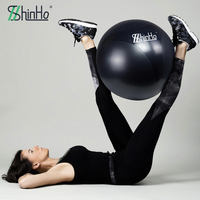 Ballon de Yoga et Pilates Anti-éclatement Breveté Shinho, Style Harmonie, pour Équilibre du Tronc et Thérapie Physique, 65cm 75cm
