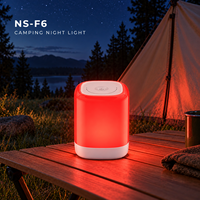 Veilleuse LED rechargeable à commande tactile pour tout-petits, intensité réglable en continu, minuterie, design moderne en ABS, utilisation en chambre