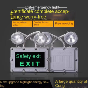 مصباح طوارئ LED ممتاز مقاوم للانفجار آمن من المصباح المزدوج الرأس بطارية تدوم طويلاً للأغراض الصناعية الخطرة - Product Image 2