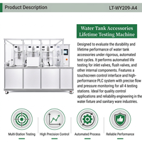 Testeur de durabilité du mécanisme de chasse d'eau automatique pour toilettes Lituo Electronic |   Vanne de vidange d'entrée haute précision : Cycle de vie