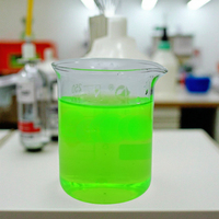 Solution antigel de colorant de colorant de liquide de refroidissement vert fluorescent à base d'eau pour les colorants textiles sous forme de poudre