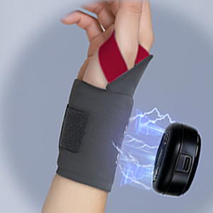 Masajeador de Mano Eléctrico Recargable Inalámbrico, Banda de Soporte para Muñeca y Pulgar para Alivio del <span class=keywords><strong>Dolor</strong></span> por Tenosinovitis, Temporizador de 20 Minutos - Product Image 1