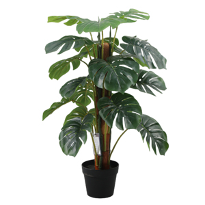 <span class=keywords><strong>Casa</strong></span> e giardino decorativo prezzo economico bellissimo 3 piedi 90CM 28 foglie finta serra pianta artificiale Deliciosa Monstera Tree - Product Image 5