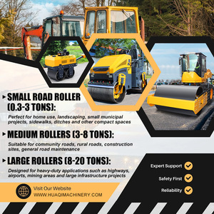 Mini rung đường lăn 8 tấn Máy đầm trống con lăn miễn phí vận chuyển Thiết bị xây dựng xây dựng đường Bộ Xây Dựng - Product Image 6