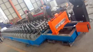 Máquina formadora de rolos para telhados de metal trapezoidal e zinco, máquina para fabricar chapas de ferro IBR
