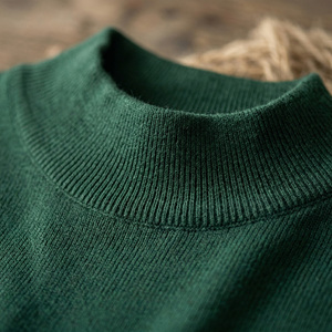 Suéter de Punto Personalizado para Hombre, Estilo Antiguo, con Patrón de <span class=keywords><strong>Dinero</strong></span> y Cuello Semicolchado. Fabricante OEM. Marca Privada. MOQ bajo. - Product Image 6