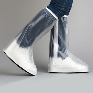 Không Thấ<span class=keywords><strong>m</strong></span> Nước PVC Bán Buôn Thời Trang Đầu Gối Cao Lady <span class=keywords><strong>M</strong></span>ưa Khởi Động Trong Suốt Non-slip Phụ Nữ Khởi Động - Product Image 5