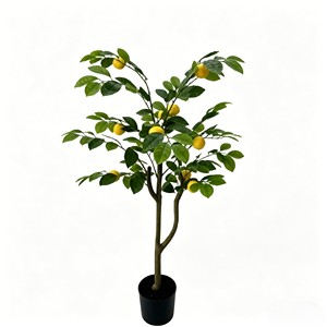 Árbol de Limón Artificial, Árbol Artificial, Árbol de Frutas Artificial, Árbol de Limón - Product Image 1