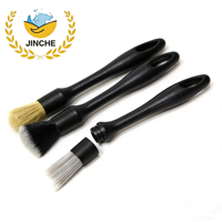 Kit de Limpieza Interior para Auto con Cepillo para Nieve, Juego de Cepillos para Detallado, Cepillo para Ruedas y Herramientas de Limpieza