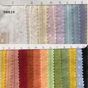 Nouveau coton petite boule de <span class=keywords><strong>laine</strong></span> coton Jacquard tissu, printemps et été enfants robe chemise cheveux décoration tissu pour vêtements - Product Image 5