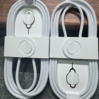 Câble USB C vers C tressé 3 pieds - Chargeur rapide Type C 60W, cordon d'alimentation tressé USB vers C pour téléphone 16 Pro /MacBook/iPad/samsung