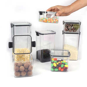 Food Preservation Snack Moisture-proof Plastic Sealed Tank Food Storage Containers For Kitchen