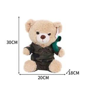 Custom Brown Teddy Bear Toy Stuffed Plush Teddy Bear
