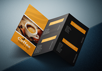 Impression de dépliants pliés en trois personnalisés, dossier promotionnel, poche, dépliant imprimable, flyer